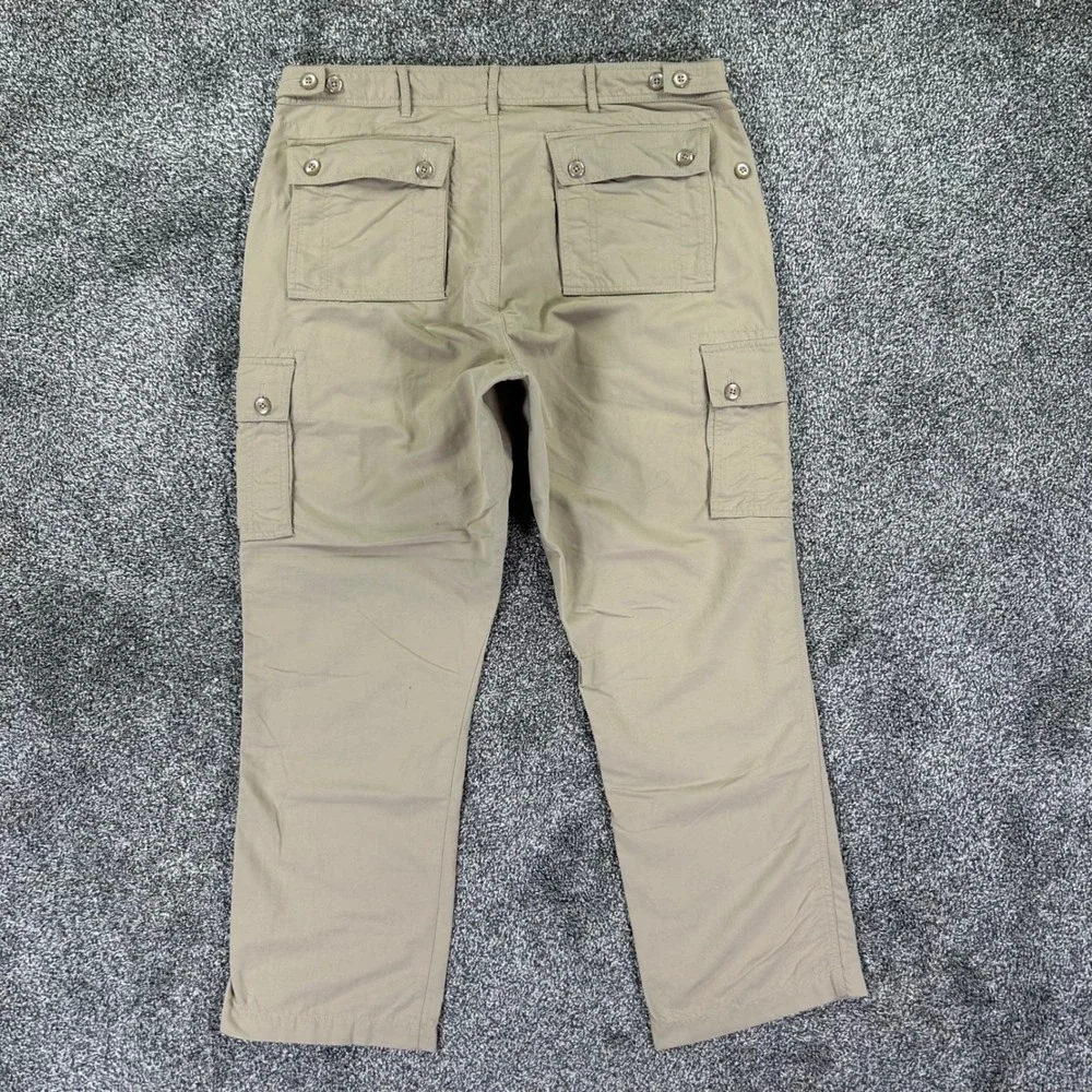 Clothing Arts P^cubed Pick-Pocket Proof Travel Cargo Pants Tan Mens‎ 36x30